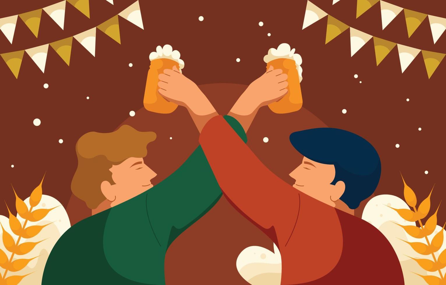 internationale bierdag illustratie vector