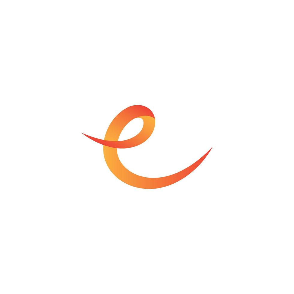 letter e-logo. e logo ontwerp vector pictogram pro vector sjabloon.