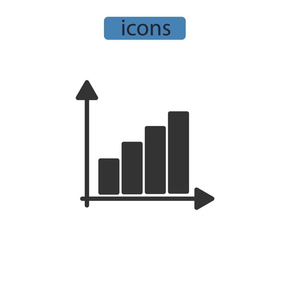 wiskunde model iconen symbool vectorelementen voor infographic web vector