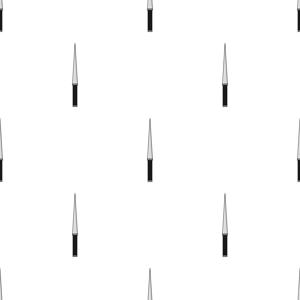 naadloos patroon met zwaardpictogrammen. vectorillustratie voor ontwerp, web, inpakpapier, stof, behang. vector