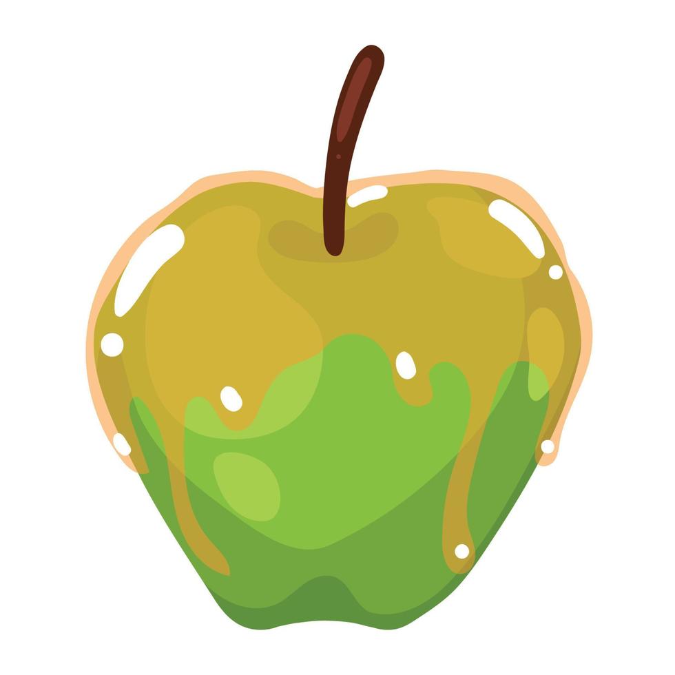 groen vers appelfruit vector