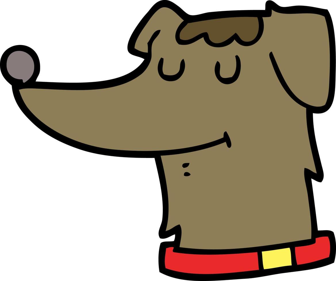 cartoon hond vector