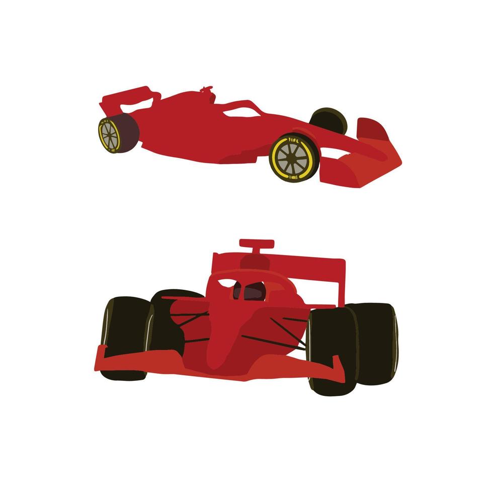 formule 1 auto vector