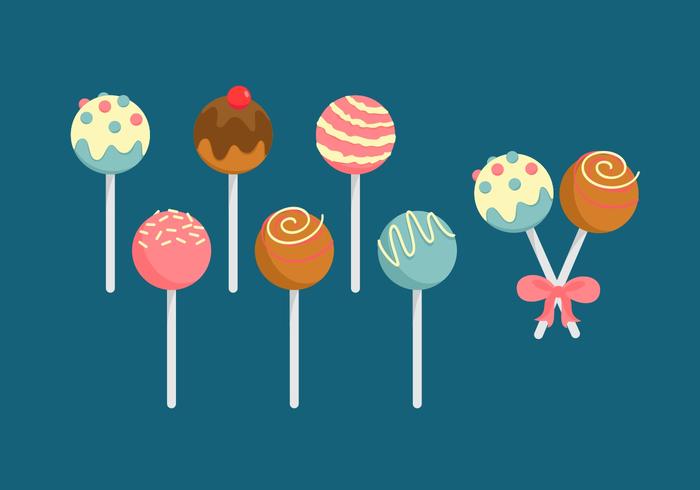 GRATIS CAKE POP VECTOR