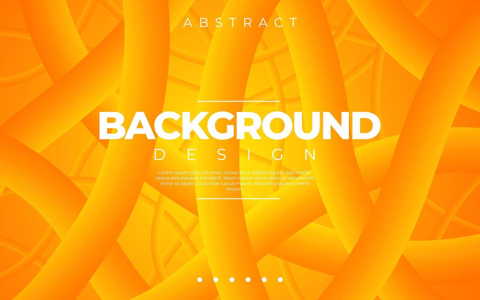 dynamische vloeistof achtergrond. oranje kleur 3D-stijl vector eps10