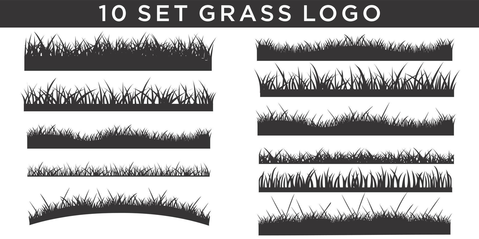 vector gras illustratie, natuurlijk, biologisch, bio, eco-label en vorm