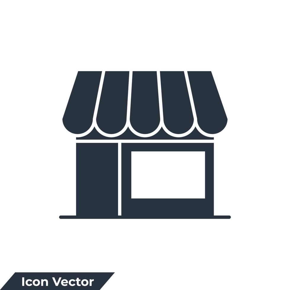 winkel pictogram logo vectorillustratie. marktplaatssymboolsjabloon voor grafische en webdesigncollectie vector