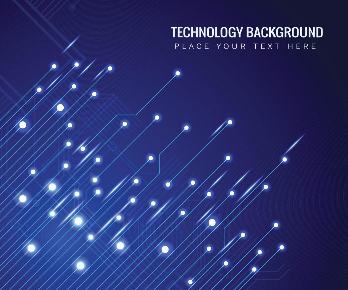 abstracte technische achtergrond met aansluitende stippen en lijnen. wereldwijde netwerkverbinding, vector