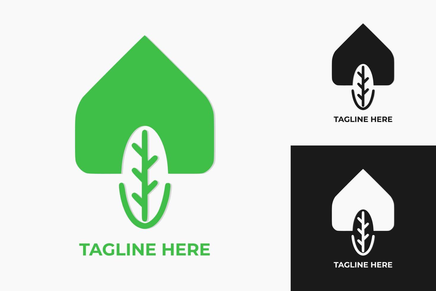 eco-logo. groene natuur vector