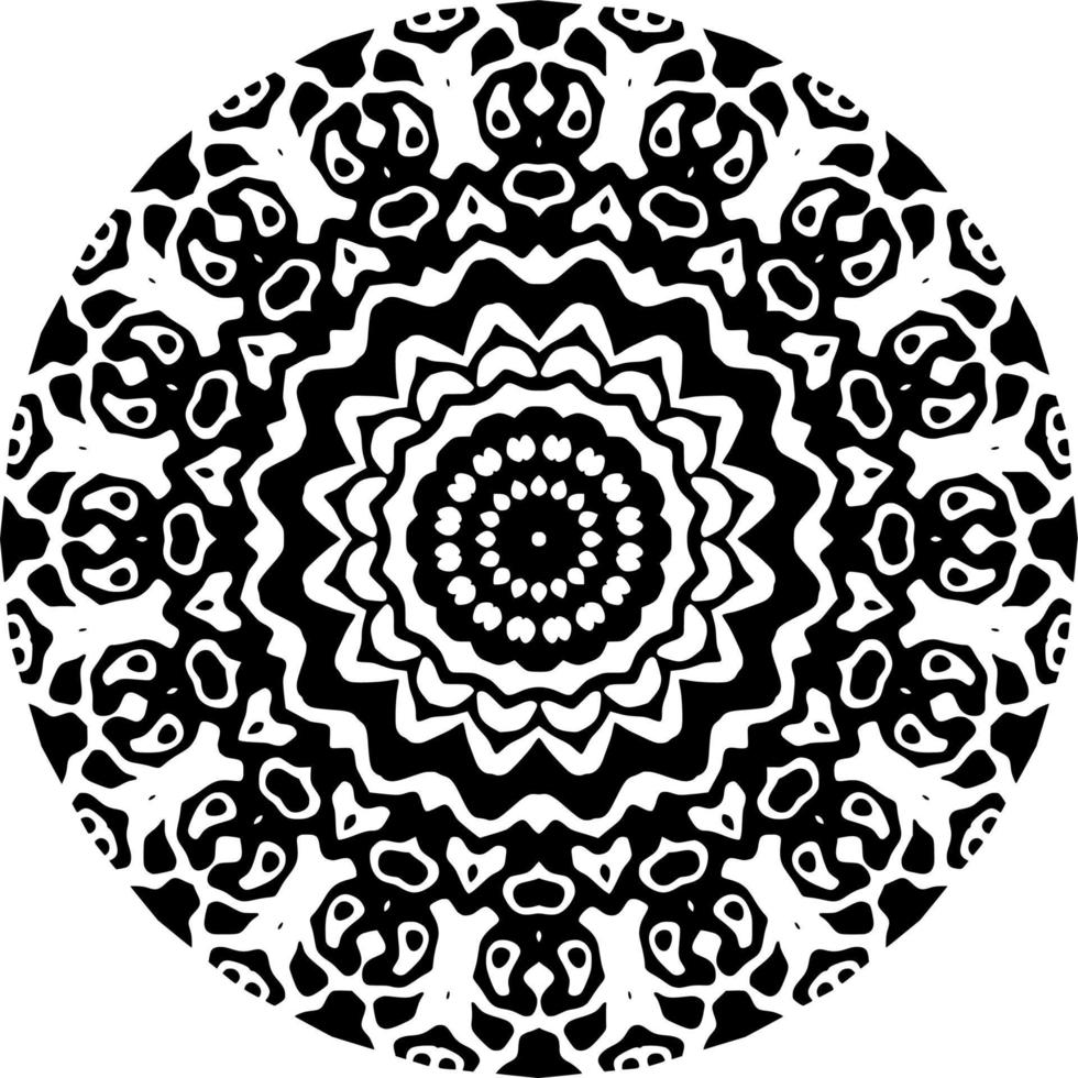 mandala patroon decoratie vector