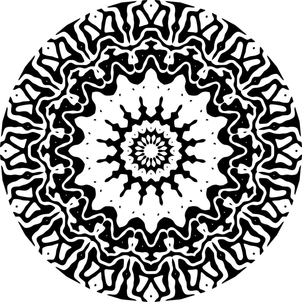 mandala patroon decoratie vector