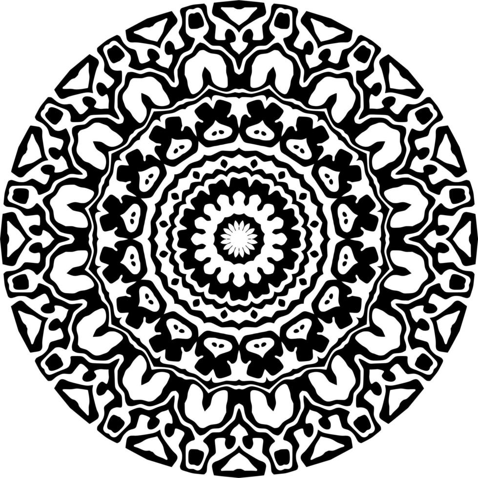 mandala patroon decoratie vector