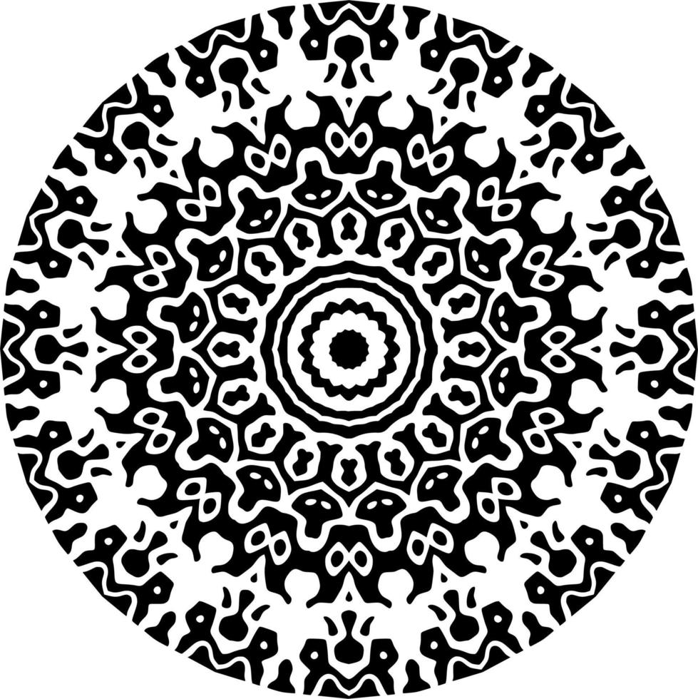 mandala patroon decoratie vector