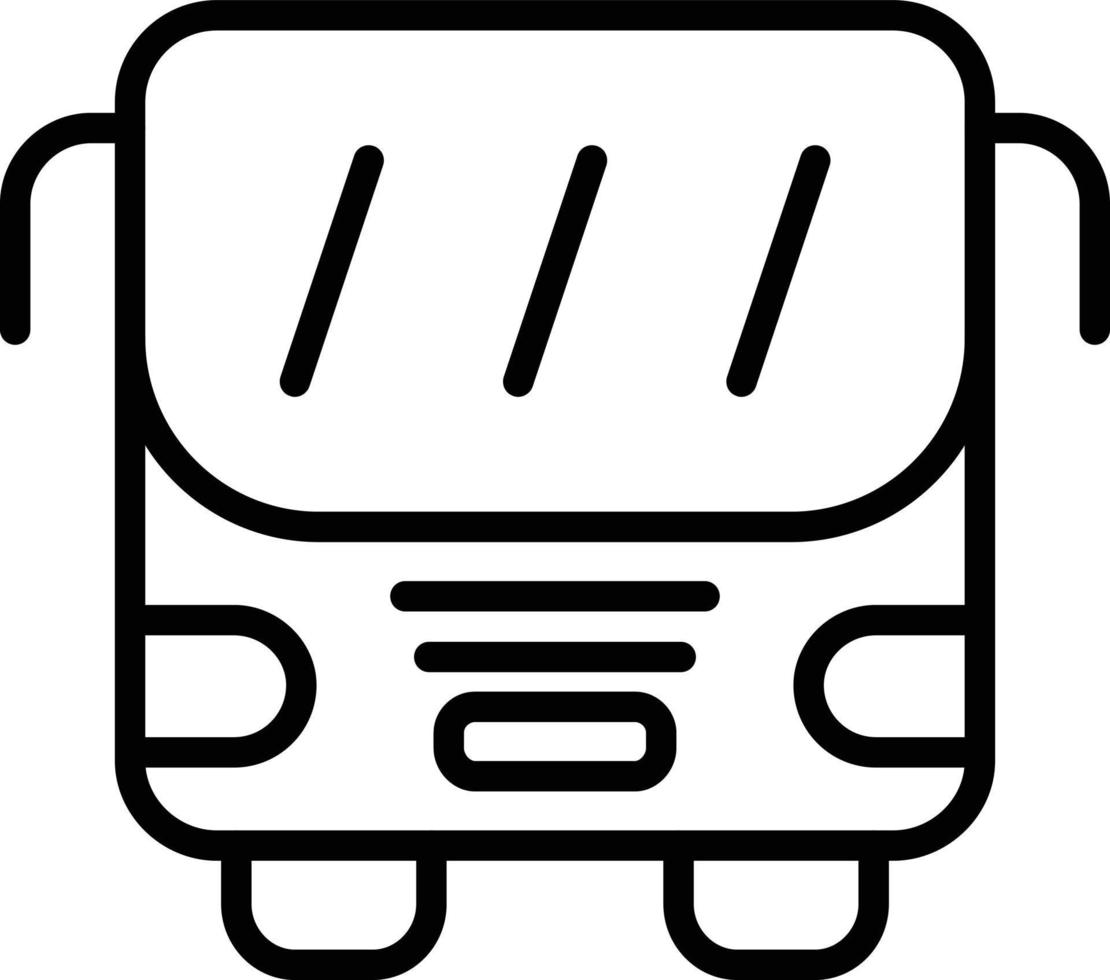 buslijn icoon vector