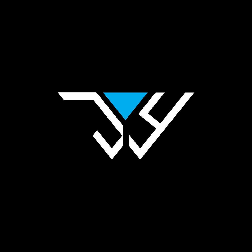 jy letter logo creatief ontwerp met vectorafbeelding, abc eenvoudig en modern logo-ontwerp. vector