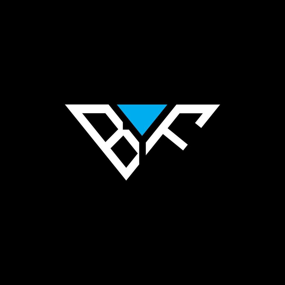 bf letter logo creatief ontwerp met vectorafbeelding, abc eenvoudig en modern logo-ontwerp. vector