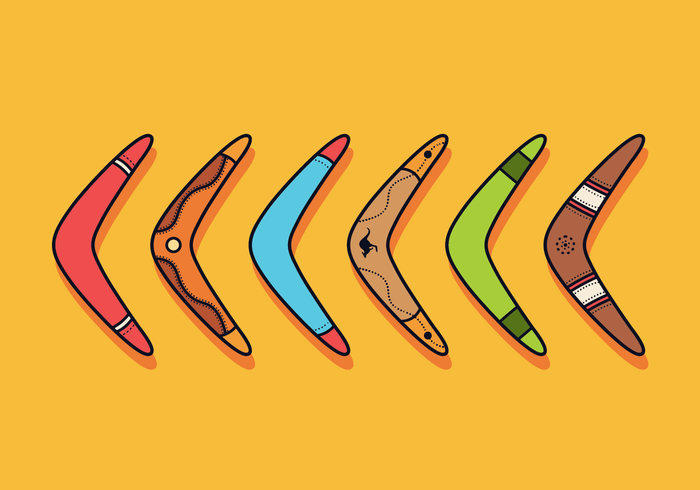 Gratis Boomerang Vector