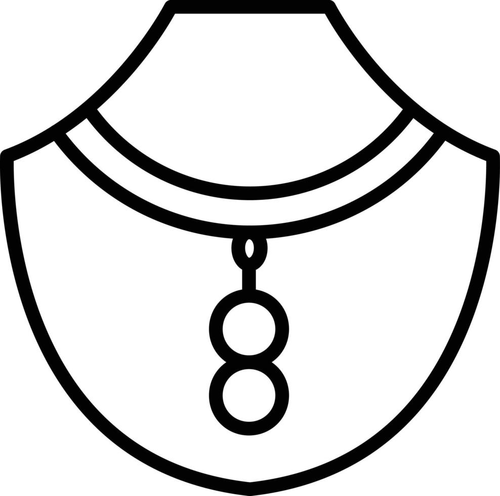 ketting lijn icoon vector