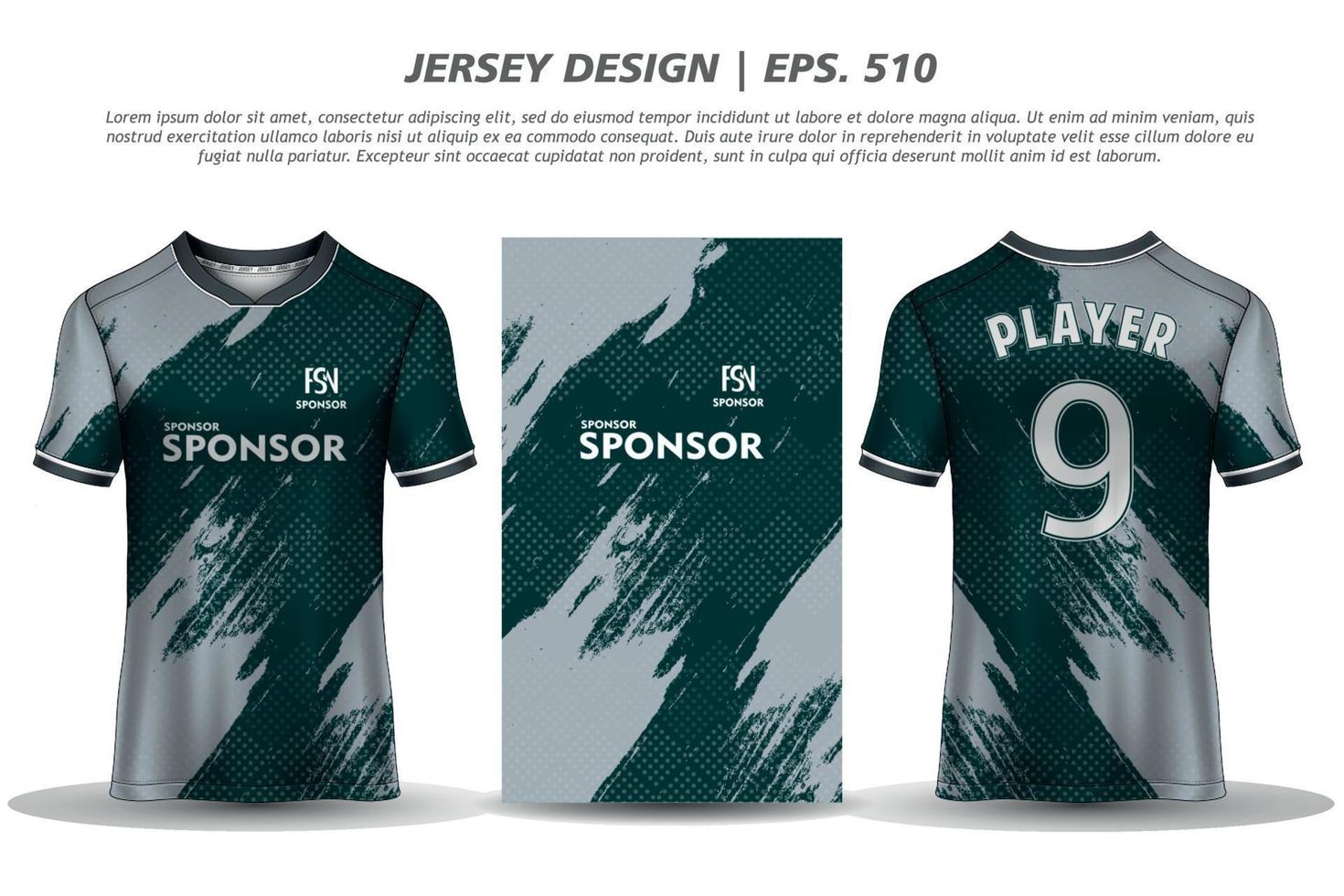 jersey ontwerp sublimatie t-shirt premium geometrisch patroon ongelooflijke vector collectie voor voetbal voetbal racen fietsen gaming motorcross sport