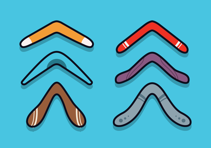 Gratis Boomerang Vector