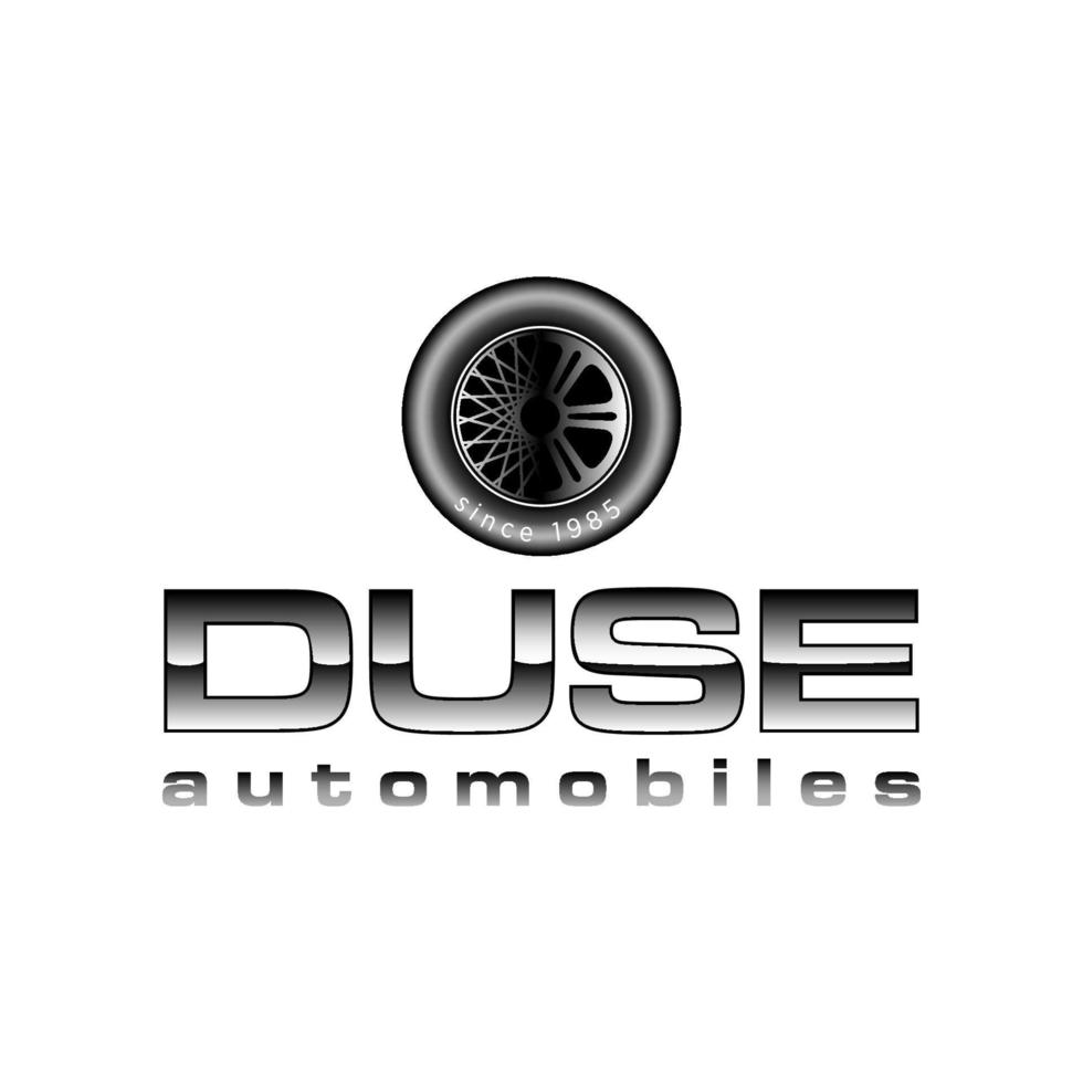 autodealer logo ontwerp vector