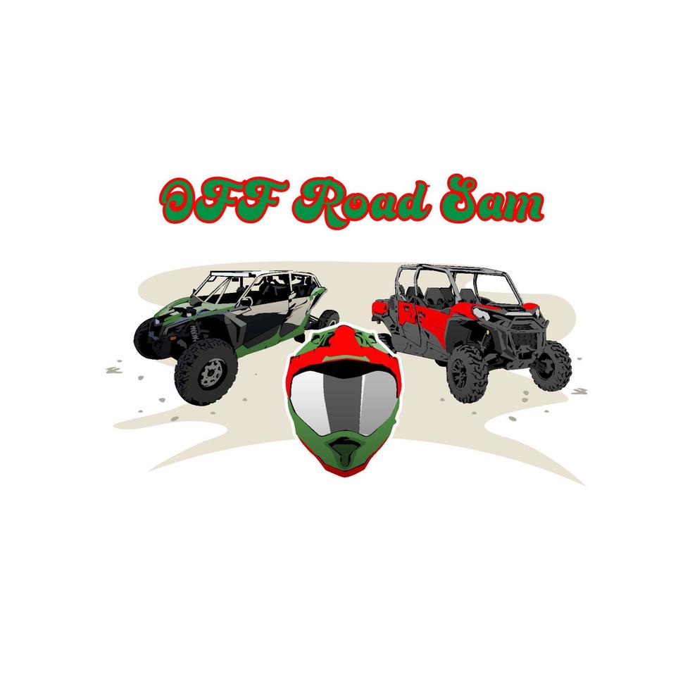 off-road logo-ontwerp vector