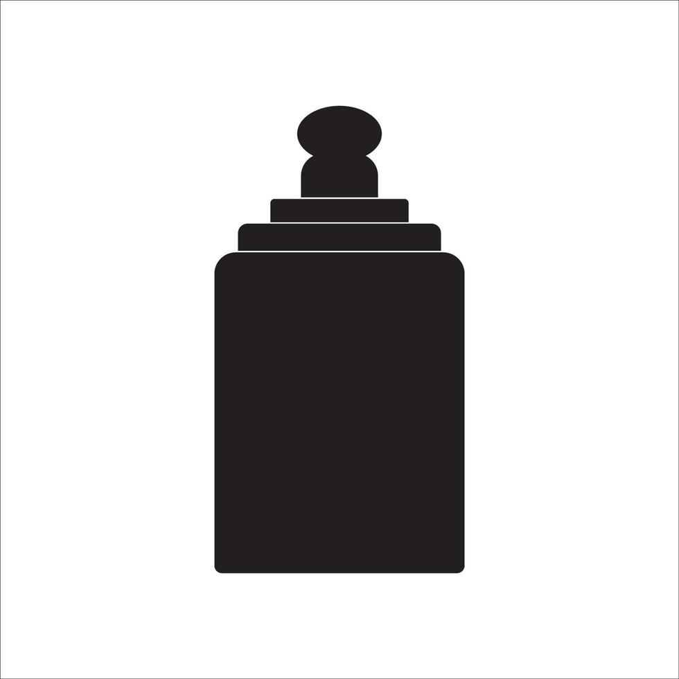 parfumflesje pictogram logo vector ontwerp