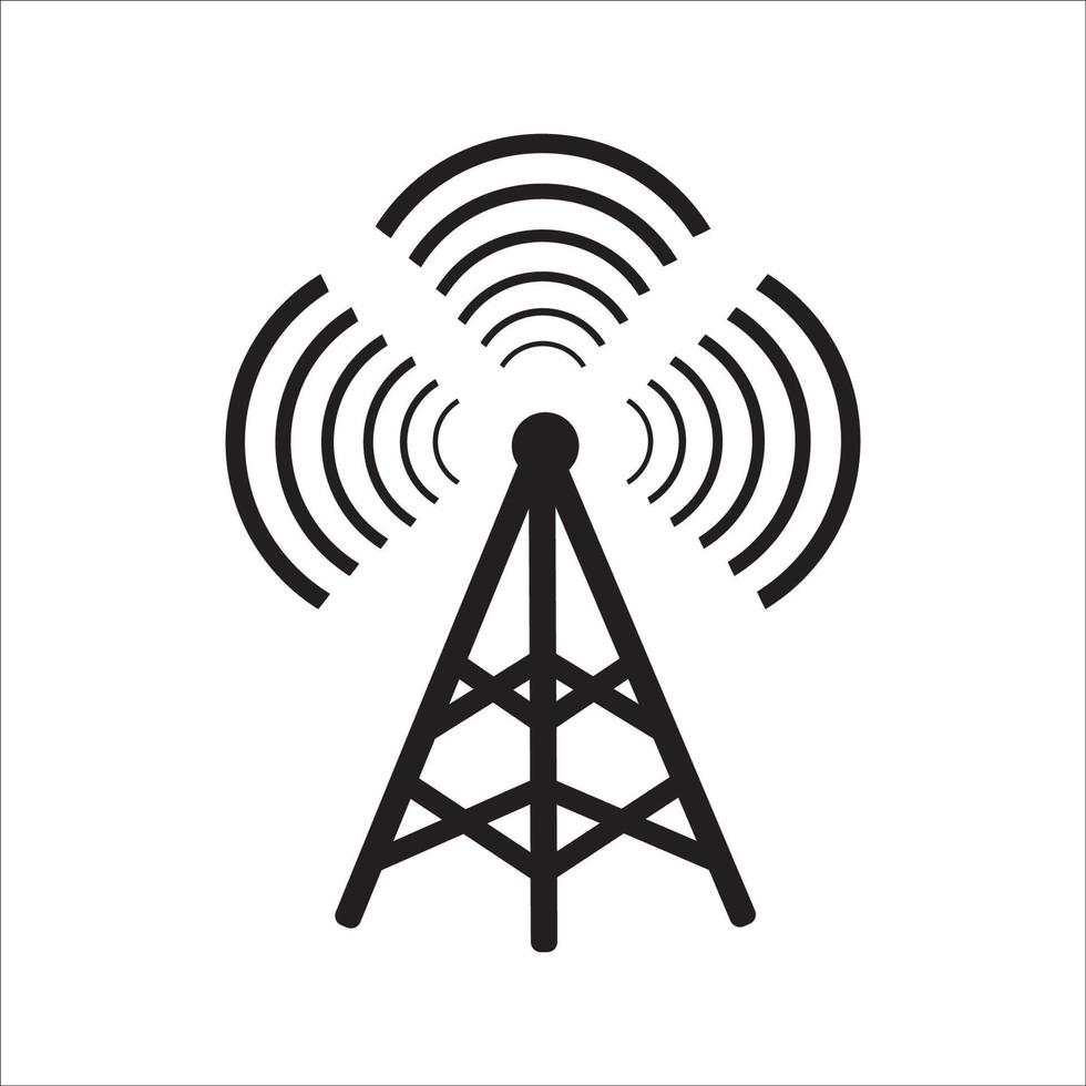 wifi antenne pictogram logo vector ontwerp