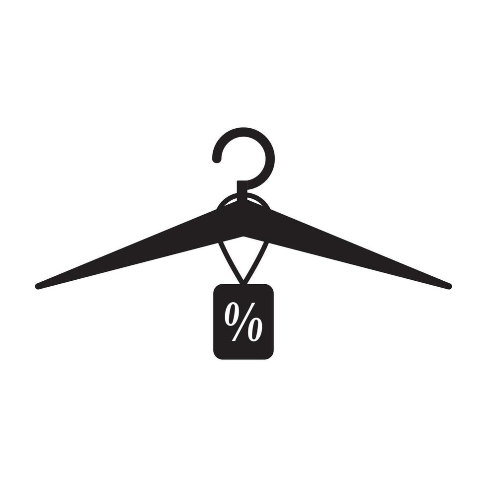 hanger pictogram logo vector ontwerp