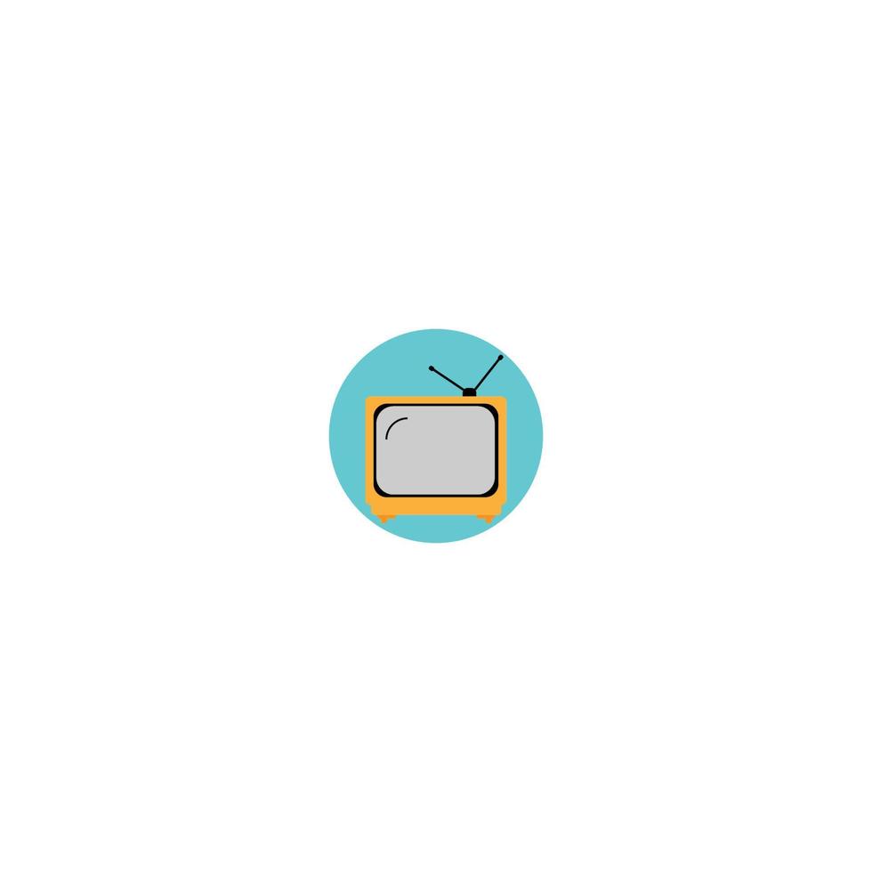 televisie pictogram ilustration vector