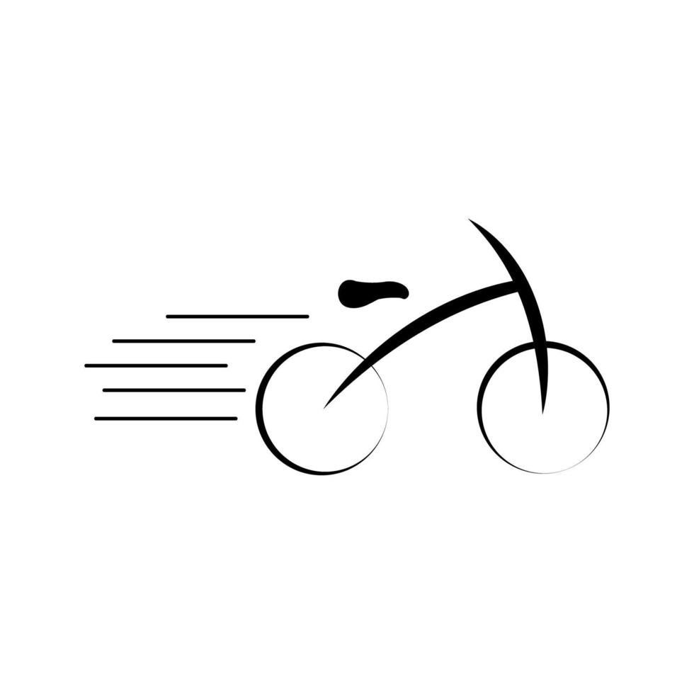 fiets pictogram ilustration vector