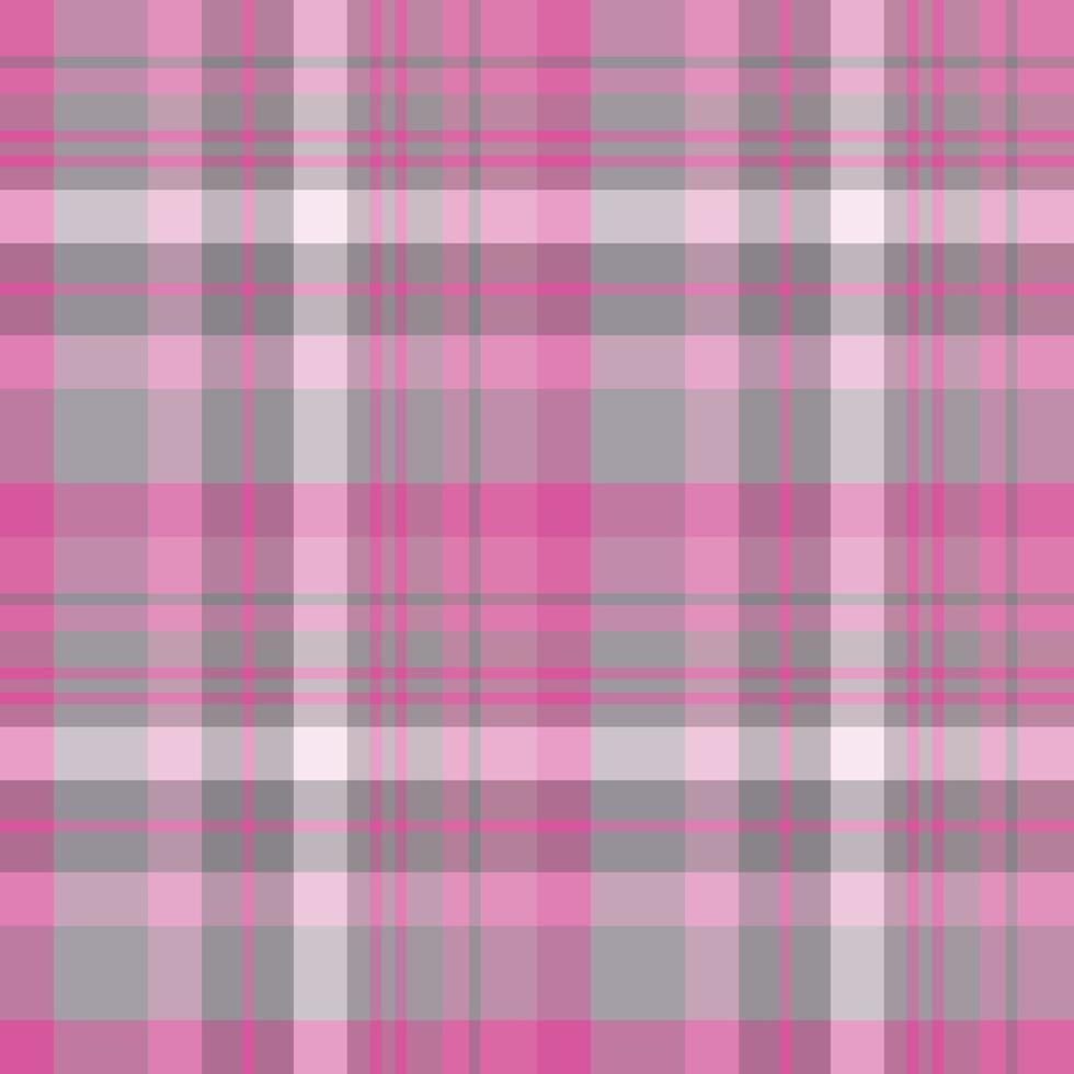 naadloos patroon in geweldige mooie roze en grijze kleuren voor plaid, stof, textiel, kleding, tafelkleed en andere dingen. vector afbeelding.