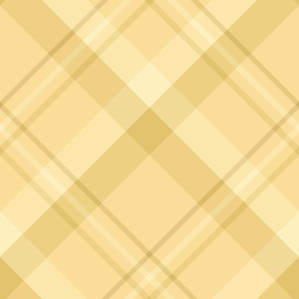 naadloos patroon in grote discrete beige kleuren voor plaid, stof, textiel, kleding, tafelkleed en andere dingen. vector afbeelding. 2