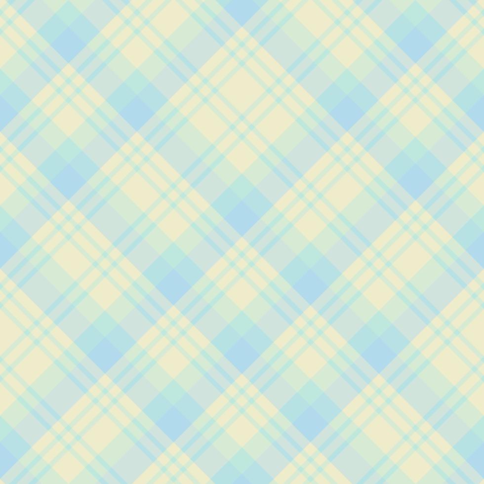 naadloos patroon in zachte pastelgele, blauwe en groene kleuren voor plaid, stof, textiel, kleding, tafelkleed en andere dingen. vector afbeelding. 2