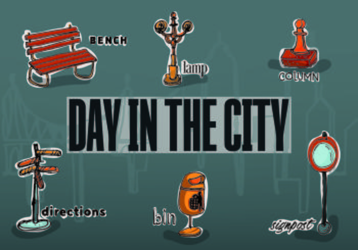 Gratis Vector City Objecten