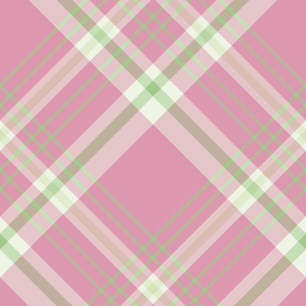 naadloos patroon in interessante schattige roze en groene kleuren voor plaid, stof, textiel, kleding, tafelkleed en andere dingen. vector afbeelding. 2