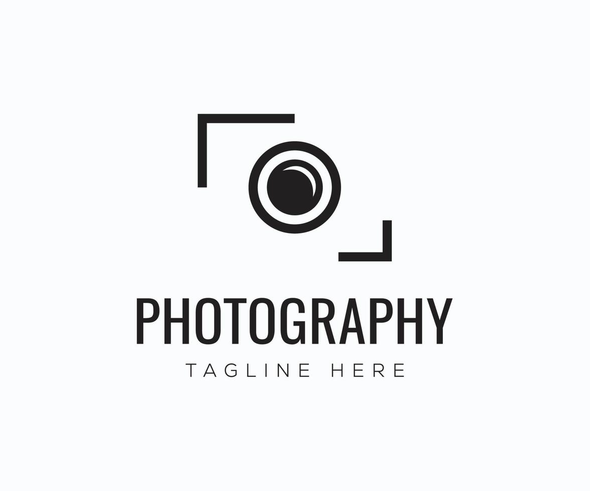 creatief camera logo ontwerp vector. fotografie logo ontwerp sjabloon. vector