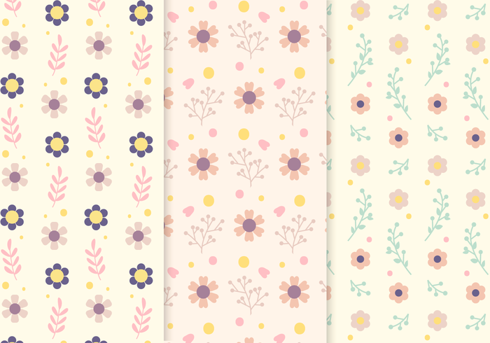 Gratis Floral Pattern Vector