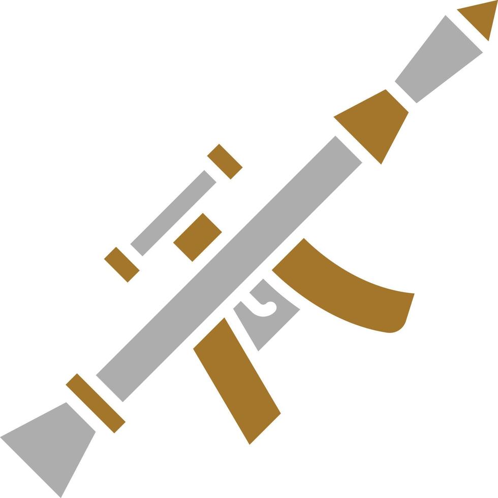 bazooka-pictogramstijl vector