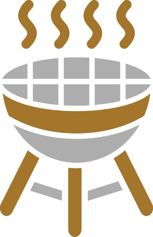 barbecue pictogramstijl vector