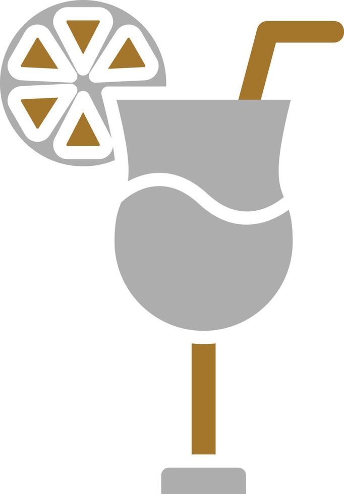 cocktail pictogramstijl vector