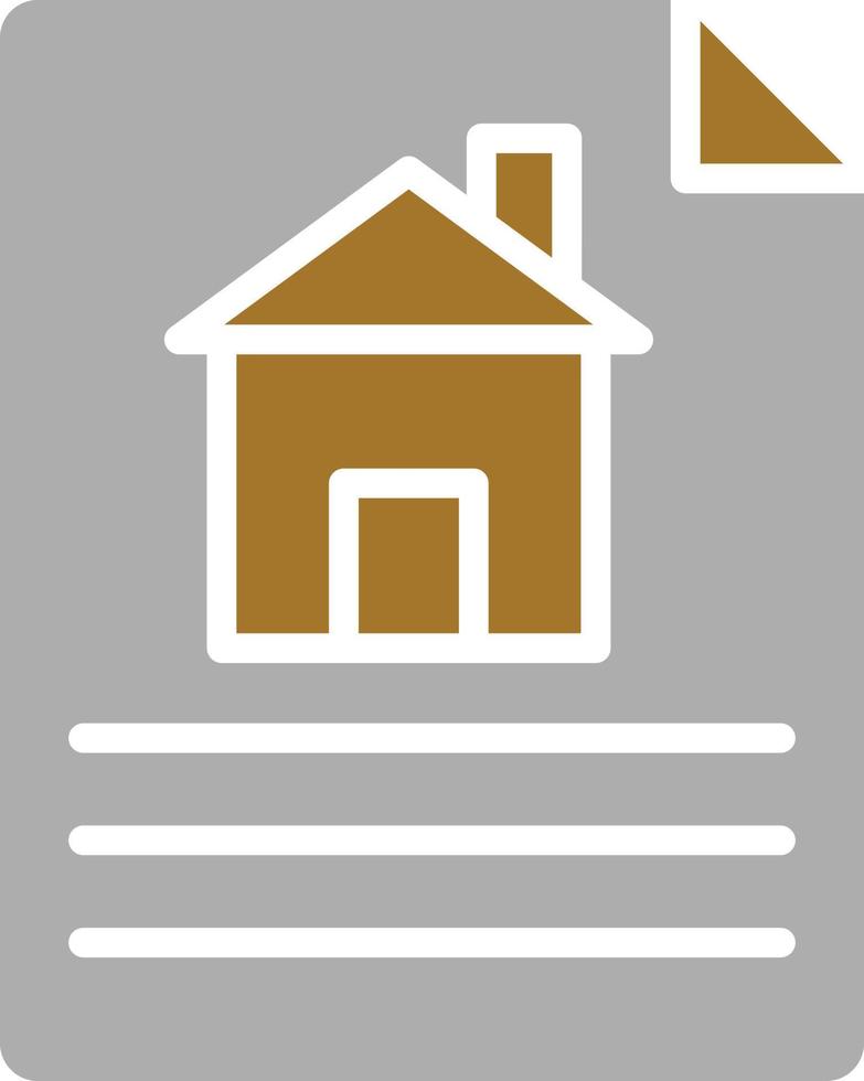 huis documenten pictogramstijl vector