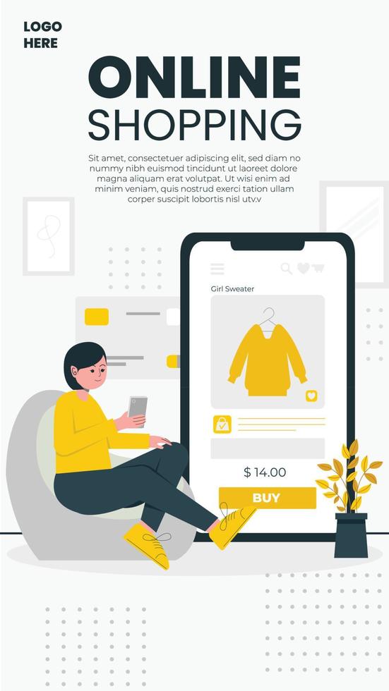 e-commerce vector illustratie