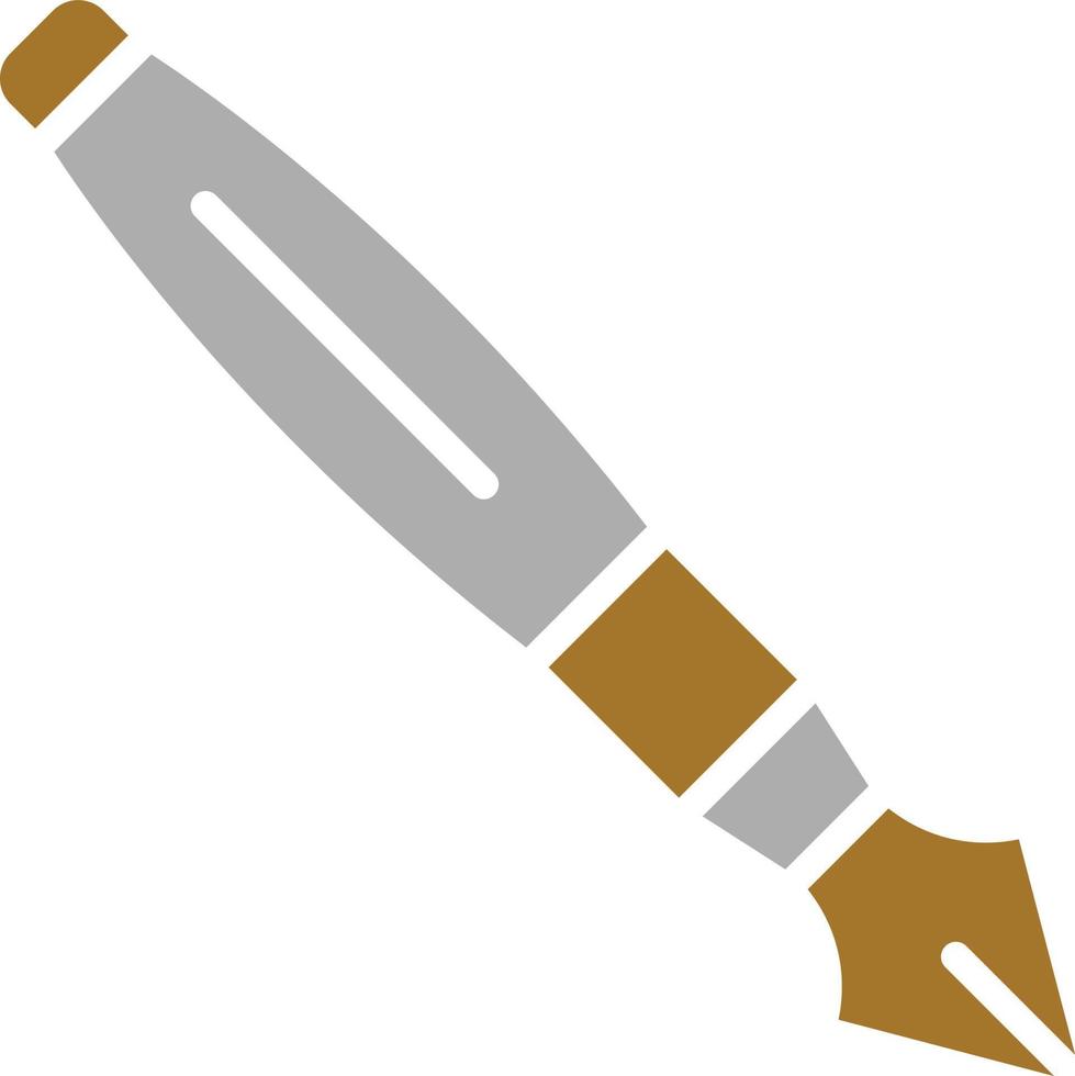 pen pictogramstijl vector