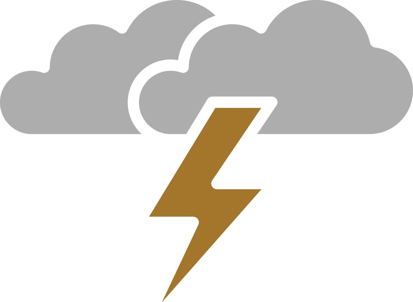 storm pictogramstijl vector