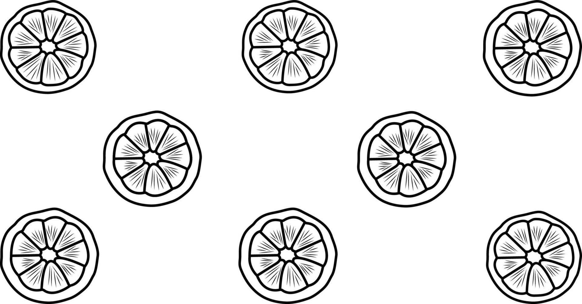 grapefruit of oranje vector illustratie