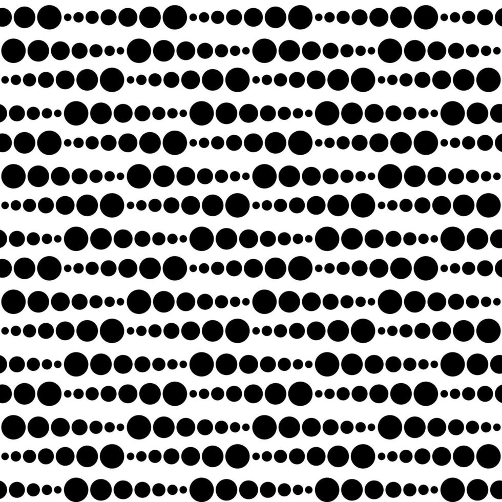 abstract meetkundig achtergrond. halftone naadloos patroon met stippen, cirkels. vector