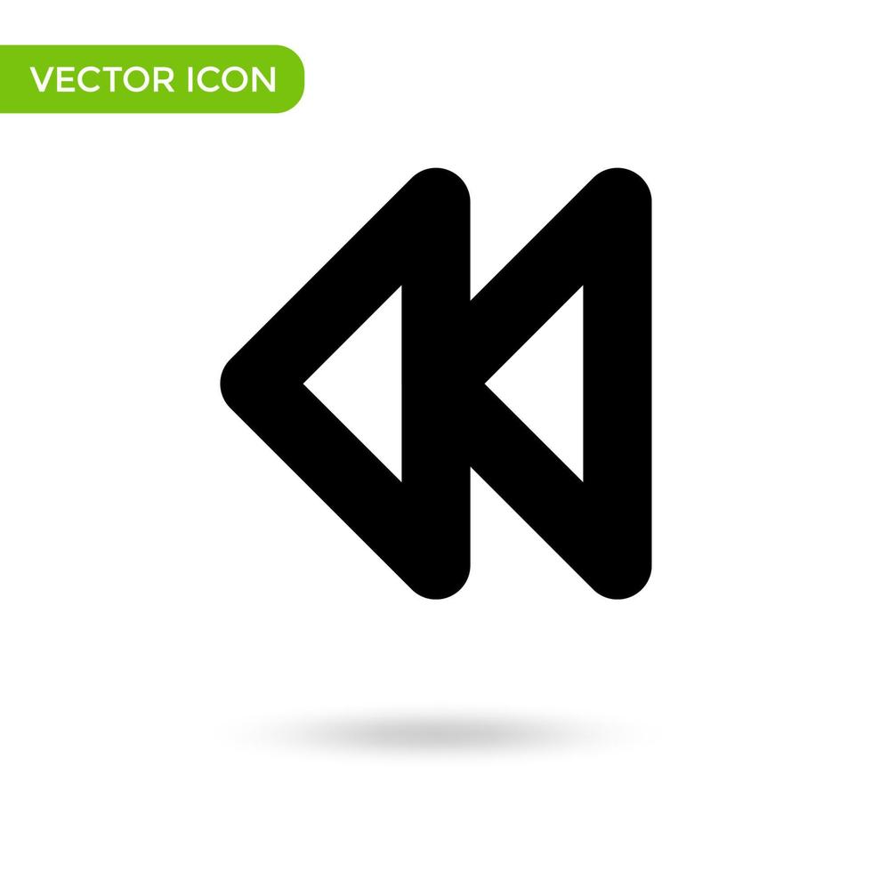 pijl kant icoon. minimaal en creatief icoon geïsoleerd Aan wit achtergrond. vector illustratie symbool Mark