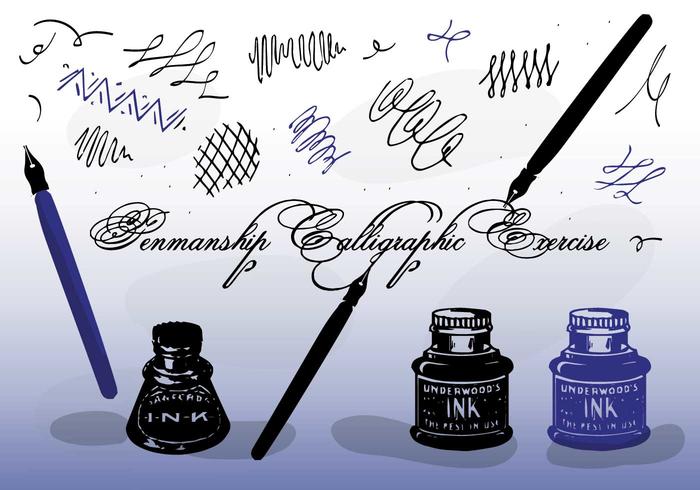 Gratis Vector Kalligrafie
