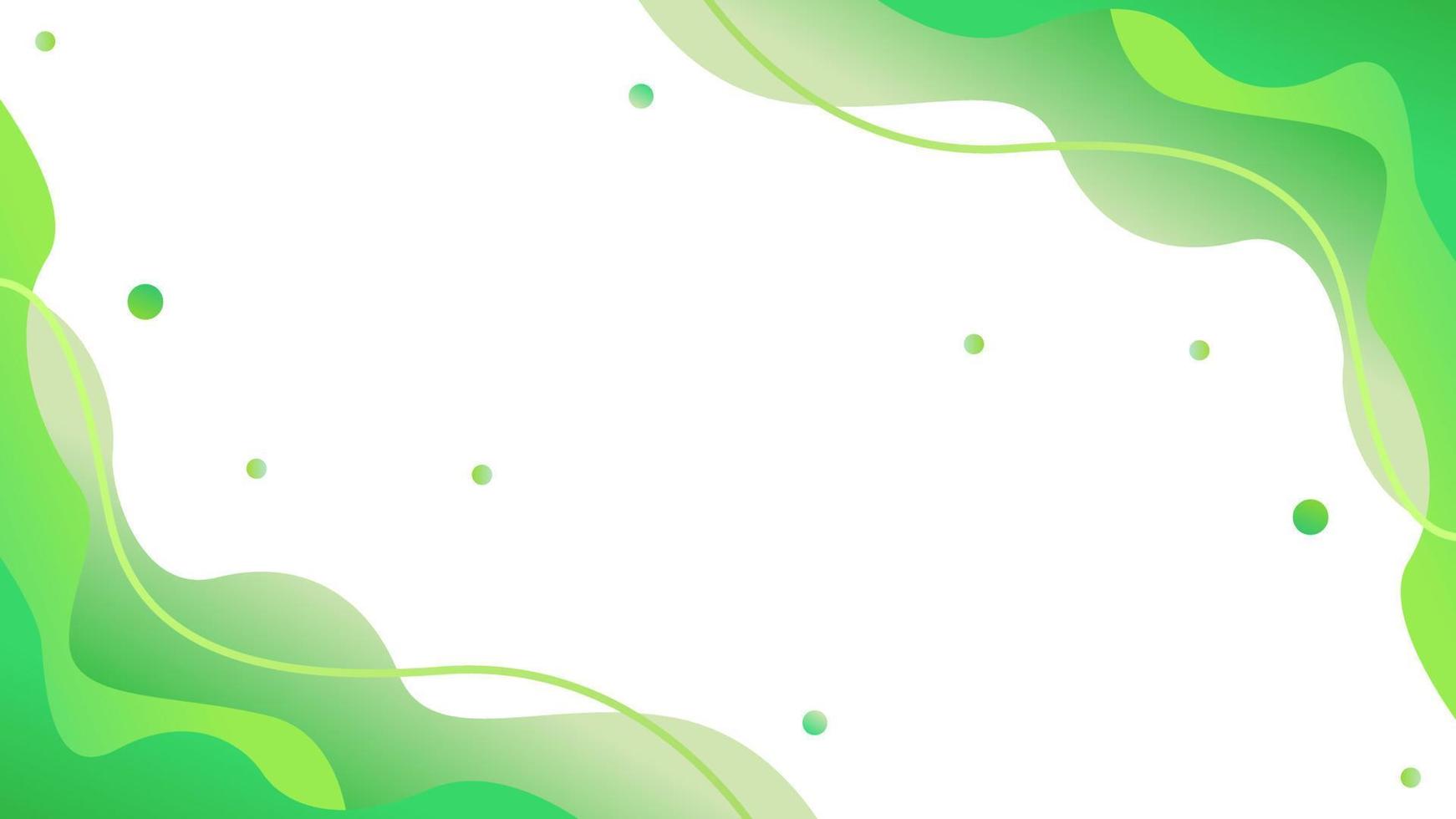groen kleur vloeistof abstract achtergrond vector